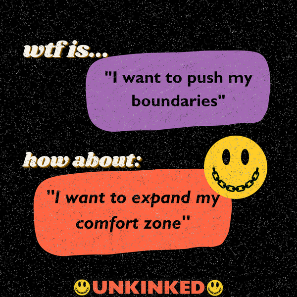 Boundaries are not a limit to be pushed past